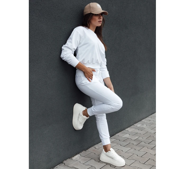 CASUALVIBE dámská klasická mikina bílá FashionStreet BY1299