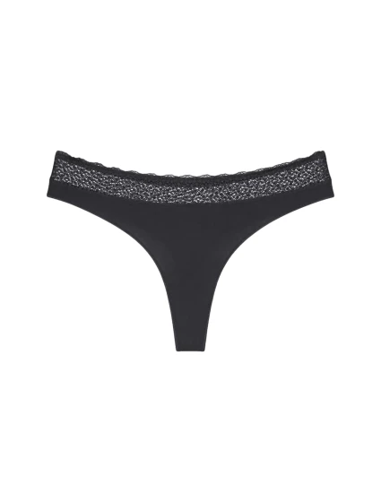 Dámská tanga Feel of Modal String - BLACK - černé 0004 - TRIUMPH
