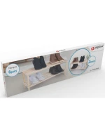 POLICE NA BOTY 2 ÚROVNĚ DŘEVĚNÉ ALPINA