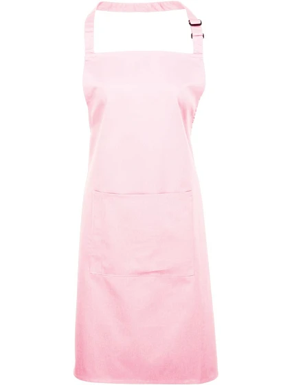 Premier PR 154 Zástěra s laclem a kapsou na břiše "Colours" 39.0154 pink Premier PR 154 Zástěra s laclem a kapsou na břiše "Colours" 39.0154 pink