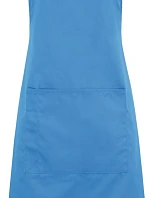 Premier PR 154 Zástěra s laclem a kapsou na břiše "Colours" 39.0154 sapphire