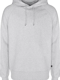 Unisex mikina s kapucí 74. grey melange model 22413102 - Pure Waste