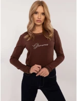 Bluzka CLM BZ model 20692199 brązowy - FPrice Bluzka CLM BZ model 20692199 brązowy - FPrice
