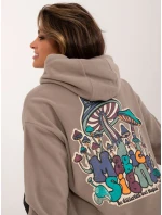 Mikina D20005M02679A dark lilac Mikina D20005M02679A dark lilac