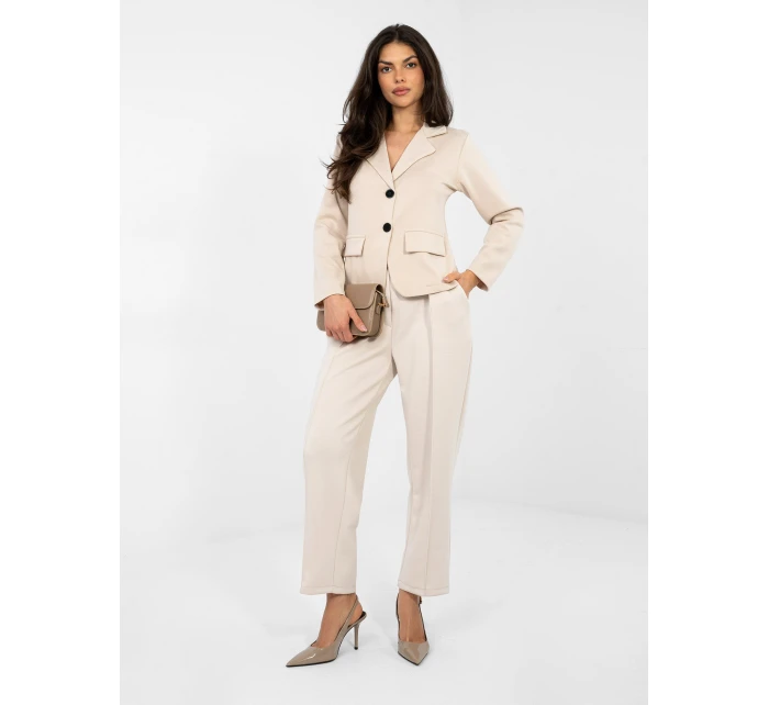 Marynarka IT MA model 21946597 jasny beżowy - FPrice