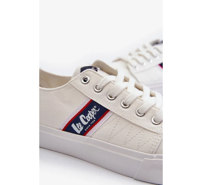 Pánské tenisky Lee Cooper Bílé Pánské tenisky Lee Cooper Bílé