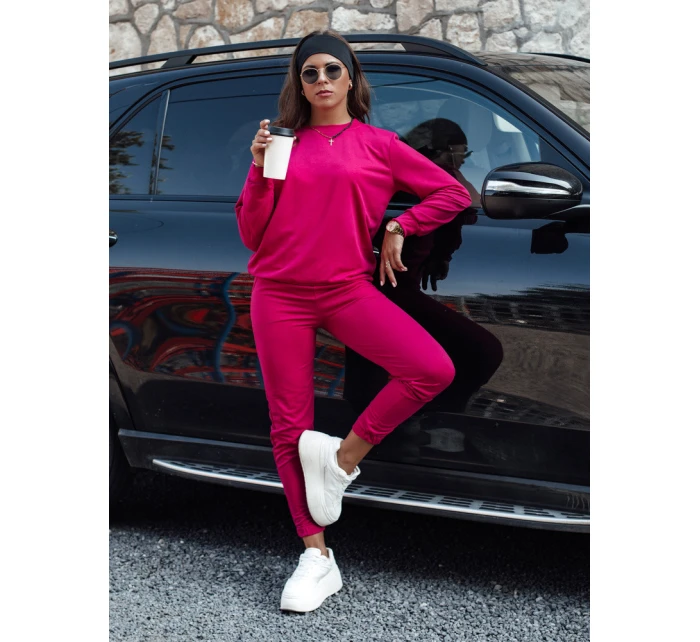 MILIAN fuchsiová dámská tepláková souprava Dstreet model 21980480 - FashionStreet