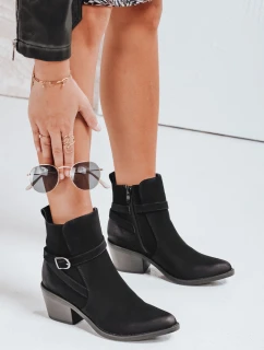 Dámské černé boty FashionStreet ZY0516