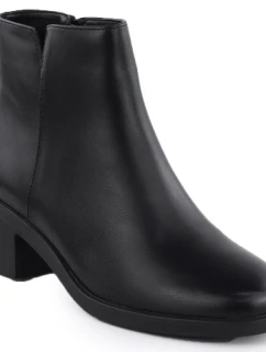 Černé dámské zateplené boty na klínku Sergio model 21905284 - LEONE