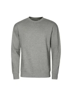 Unisex mikina Crew (tmavě šedá melanž)