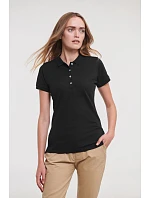 Dámské elastické piqué polo 10. burgundy model 22473827 - Russell Athletic Dámské elastické piqué polo 10. burgundy model 22473827 - Russell Athletic
