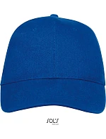SOL'S Buffalo 6 panelová baseballová kšiltovka 25.8100 royal blue