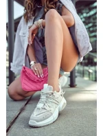 Dámské Tenisky Sportovní Boty Béžove model 21588026 - Boto Dámské Tenisky Sportovní Boty Béžove model 21588026 - Boto