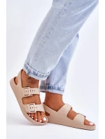 Dámské lehké sandály Big Star LL274746 Béžové Dámské lehké sandály Big Star LL274746 Béžové