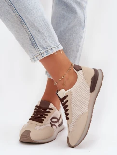 Sneakersy Dámské sportovní béžovo-hnědé Tarlisse