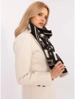 Szalik AT SZ 23158.32 czarno biały