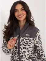 Bluza model 21807929 grafitowy - FPrice Bluza model 21807929 grafitowy - FPrice