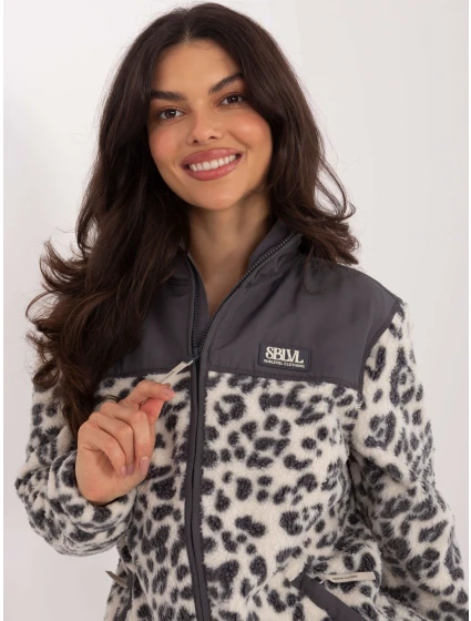 Bluza model 21807929 grafitowy - FPrice Bluza model 21807929 grafitowy - FPrice