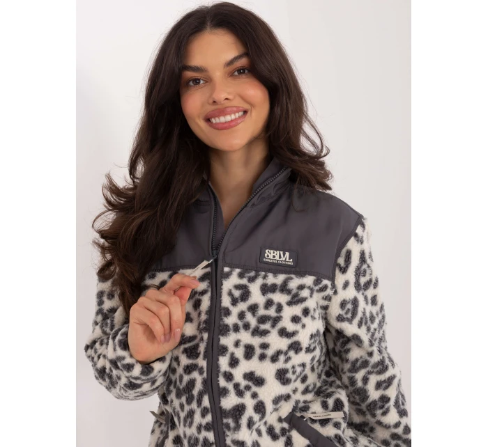 Bluza model 21807929 grafitowy - FPrice Bluza model 21807929 grafitowy - FPrice