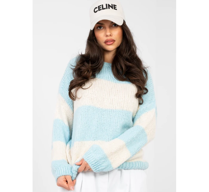 Sweter MI SW model 21958564 jasny niebieski - FPrice