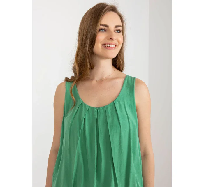 TW SK BI 8139 šaty.44 zelená