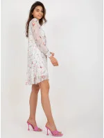 Dámské šaty NU SK 289.88P světle šedé - Nuance Dámské šaty NU SK 289.88P světle šedé - Nuance