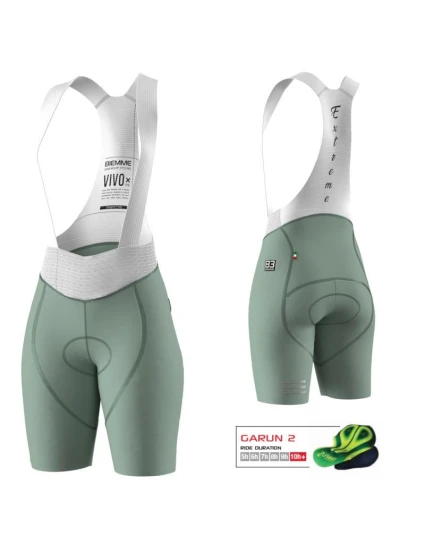 Biemme VIVO EXTREME LADY šortky sage XS Biemme VIVO EXTREME LADY šortky sage XS