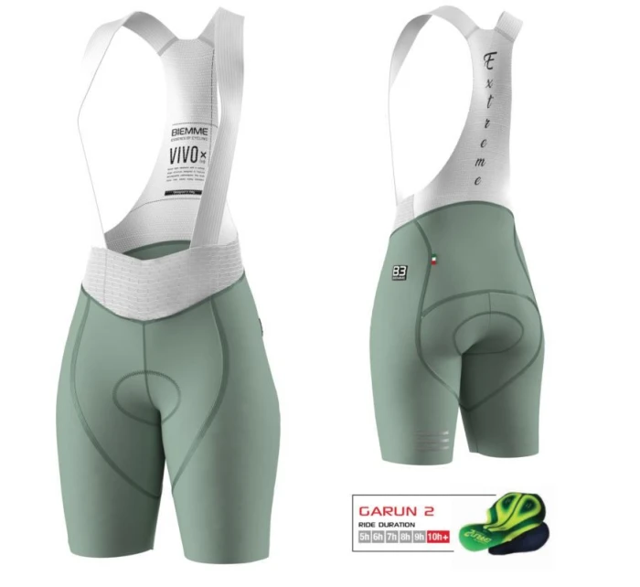 Biemme VIVO EXTREME LADY šortky sage XS Biemme VIVO EXTREME LADY šortky sage XS