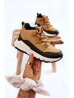 Dětské boty Memory Foam Big Star model 21601095 velbloud - Big Star Shoes Dětské boty Memory Foam Big Star model 21601095 velbloud - Big Star Shoes