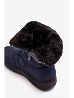 Vysoké Dámské Zateplené Sněhule Granátové Luxina Vysoké Dámské Zateplené Sněhule Granátové Luxina