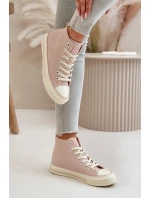 Dámské Tenisky Zateplené Z Eko Kůže Růžové Big Star model 21669440 - Big Star Shoes Dámské Tenisky Zateplené Z Eko Kůže Růžové Big Star model 21669440 - Big Star Shoes