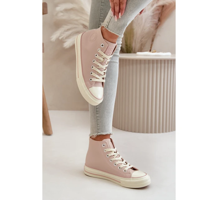 Dámské Tenisky Zateplené Z Eko Kůže Růžové Big Star model 21669440 - Big Star Shoes Dámské Tenisky Zateplené Z Eko Kůže Růžové Big Star model 21669440 - Big Star Shoes