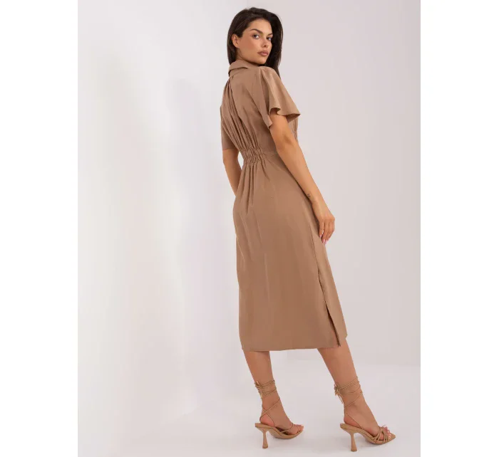 CHA SK 0607 šaty.69P tmavě lila