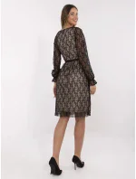 Šaty LK SK 509941.58P černé Šaty LK SK 509941.58P černé