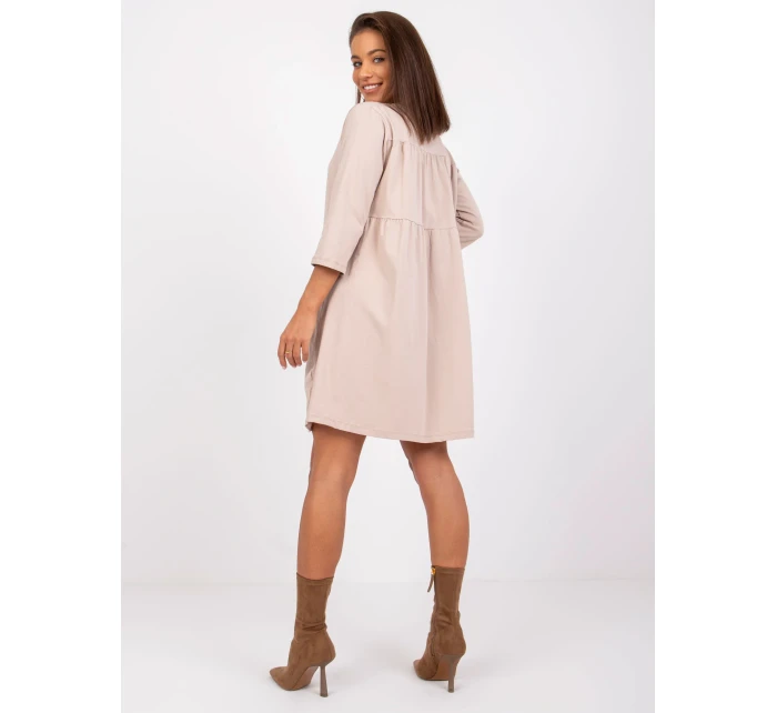 Šaty RV SK 6274.36P béžová