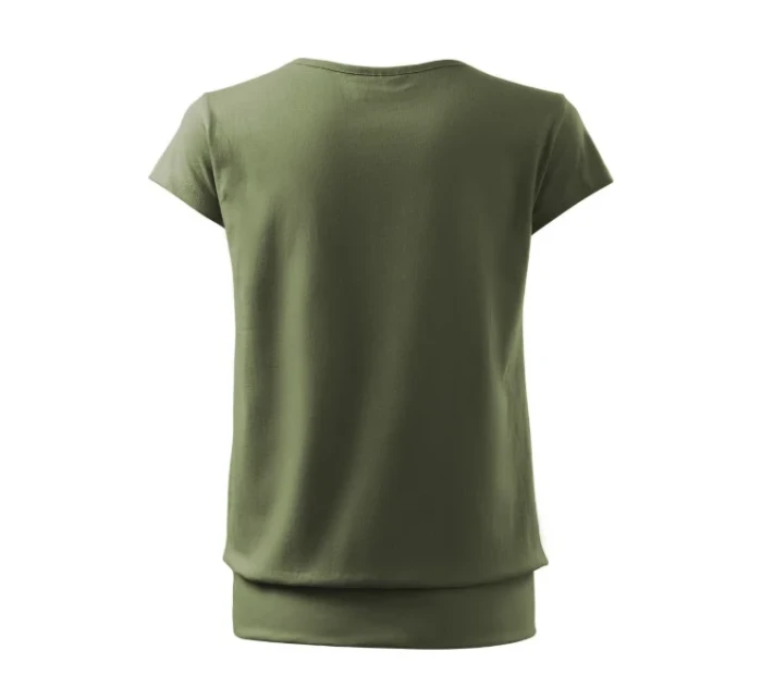 City tričko dámské khaki