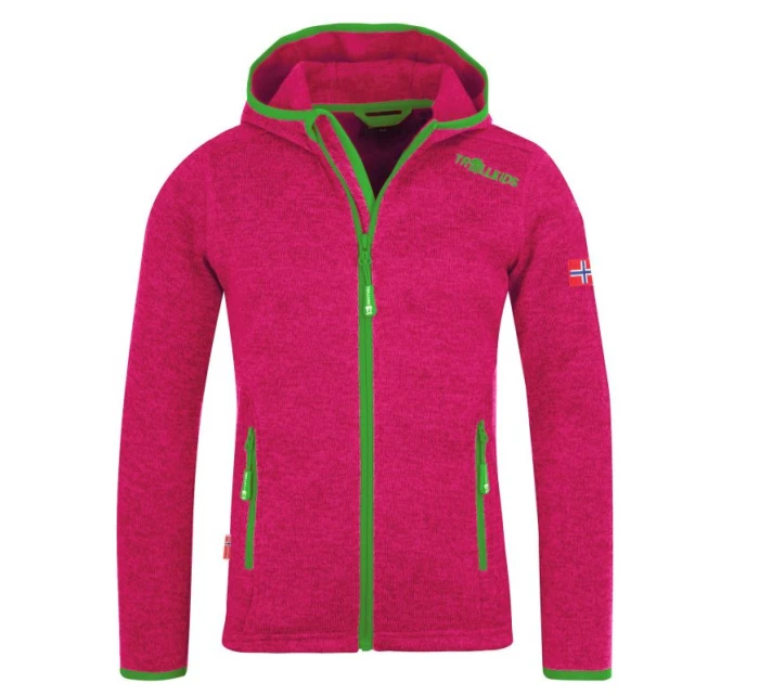 Trollkids Dívčí bunda Jondalen Jacket XT Jr 221-213 fleecová bunda