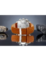 Pánské hodinky Giewont Chronograph Sapphire Brown Green GW8720-A3