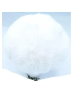 Ozdobný kolík 8x12 cm bílý Ozdobný kolík 8x12 cm bílý