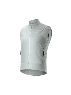 Rockbros větruodolná vesta YDMJ003 jaro/podzim velikost M - bílá/šedá