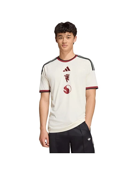 Pánské tričko adidas Manchester United 26/27 Third Jersey, béžové, KA6876