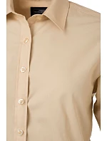 JN 677 Popelínová halenka s dlouhým rukávem model 22436607 lime green - Daiber JN 677 Popelínová halenka s dlouhým rukávem model 22436607 lime green - Daiber