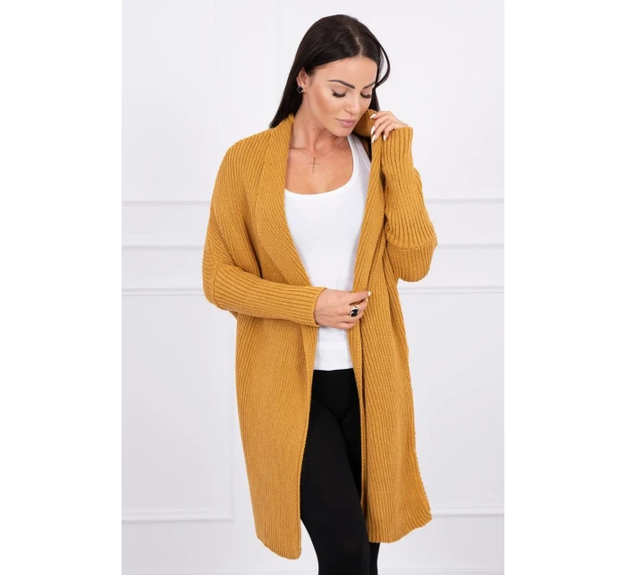 Svetr s netopýřími rukávy hořčicové barvy Svetr s netopýřími rukávy hořčicové barvy