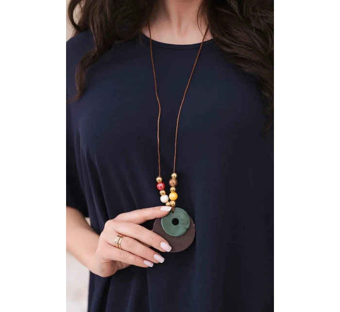 Oversized halenka s přívěskem námořnická modř Oversized halenka s přívěskem námořnická modř