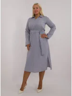 Šaty LK SK 509675.88 šedé Šaty LK SK 509675.88 šedé