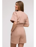 model 21047245 Šortky s kapsami mocca - BeWear model 21047245 Šortky s kapsami mocca - BeWear