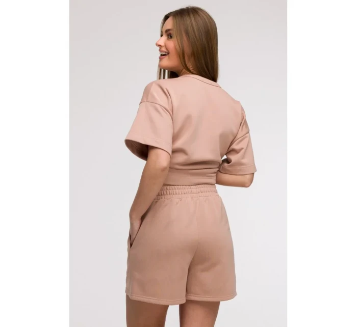 model 21047245 Šortky s kapsami mocca - BeWear model 21047245 Šortky s kapsami mocca - BeWear