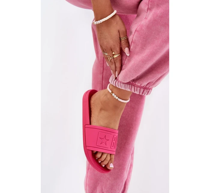 Dámské módní pantofle Big Star růžové Dámské módní pantofle Big Star růžové