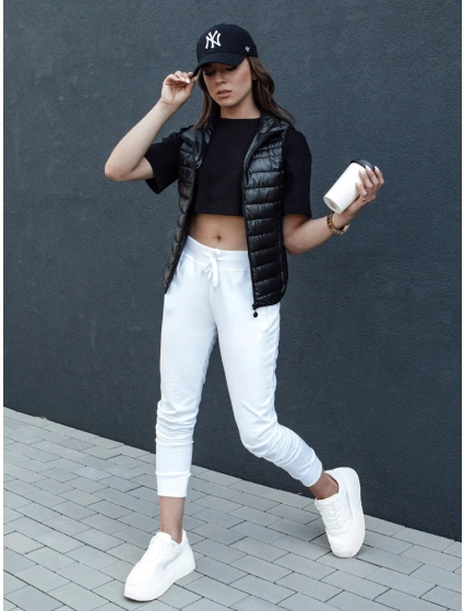 Dámská prošívaná vesta se stojáčkem STYLISHZ černá FashionStreet TY4440