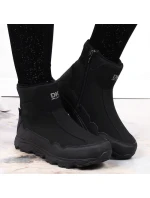 DK Jr DK58A nepromokavé zateplené sněhové boty černé DK Jr DK58A nepromokavé zateplené sněhové boty černé